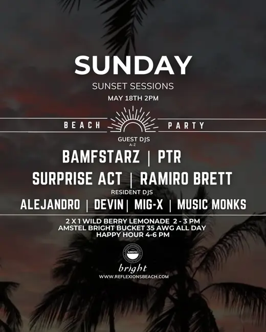 Zondagsessies bij Zonsondergang